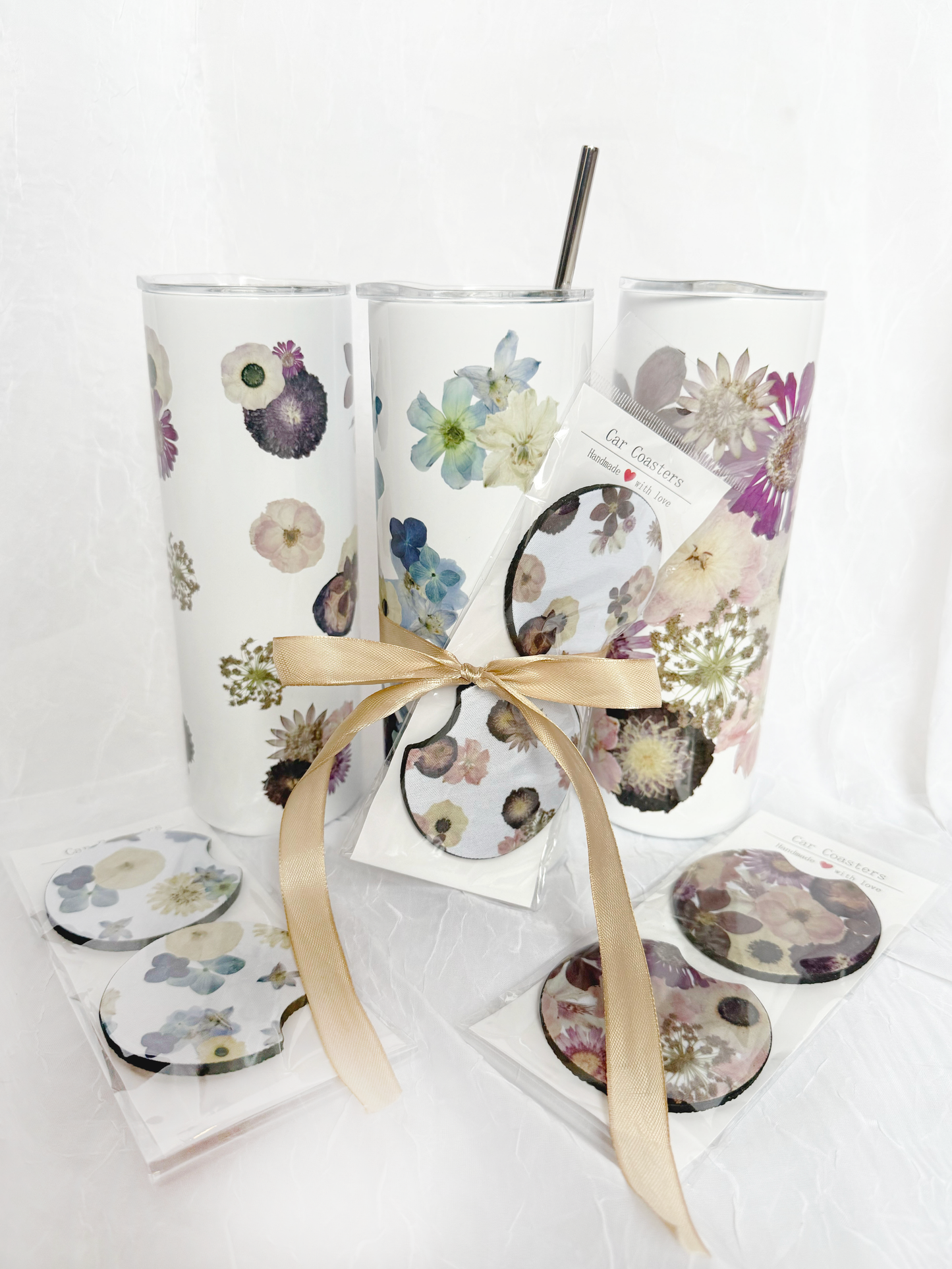 Floral Tumbler & Coaster Bundle - Element x MCC