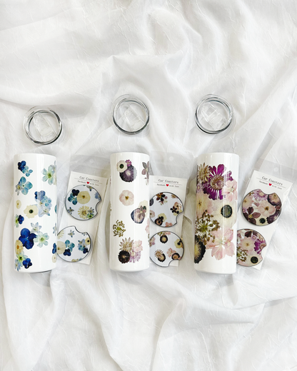 Floral Tumbler & Coaster Bundle - Element x MCC