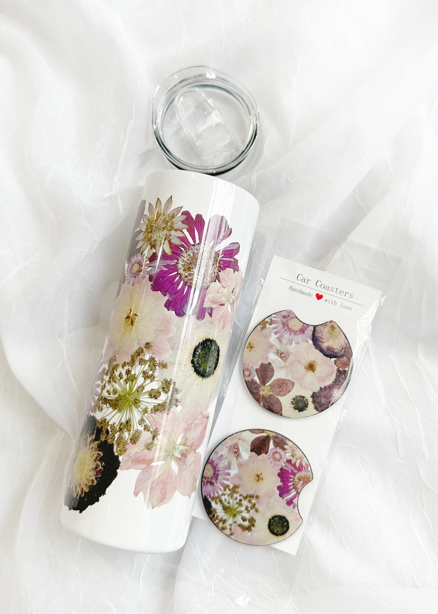 Floral Tumbler & Coaster Bundle - Element x MCC