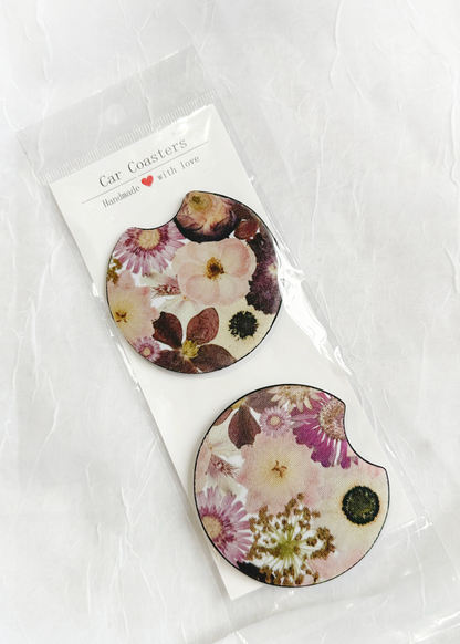 Floral Car Cup Coasters - Element x MCC