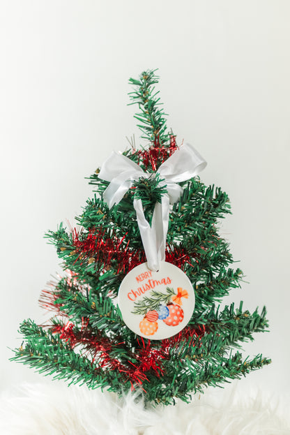 Merry Christmas 2024 Ornament