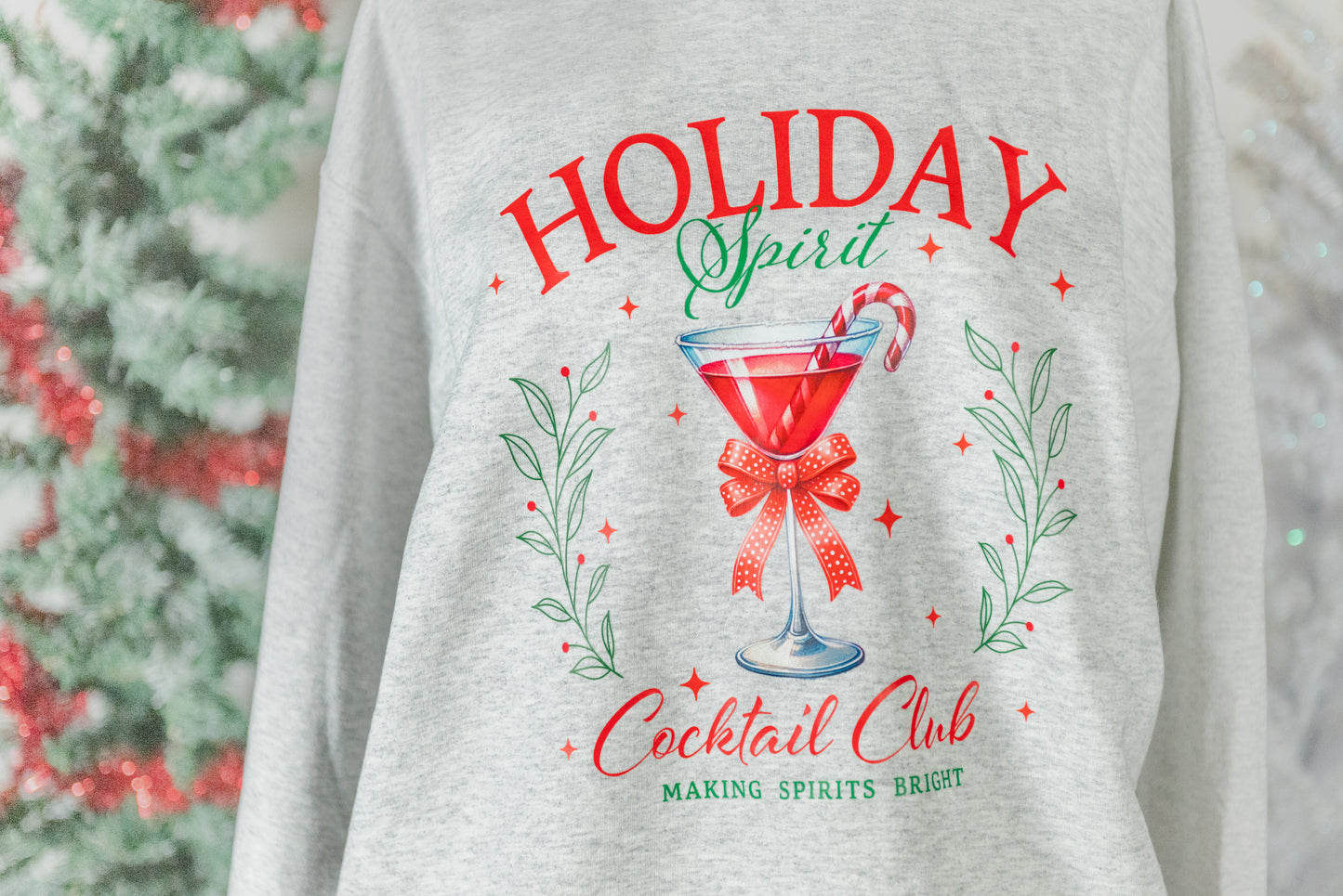 Holiday Spirit Cocktail Club Apparel