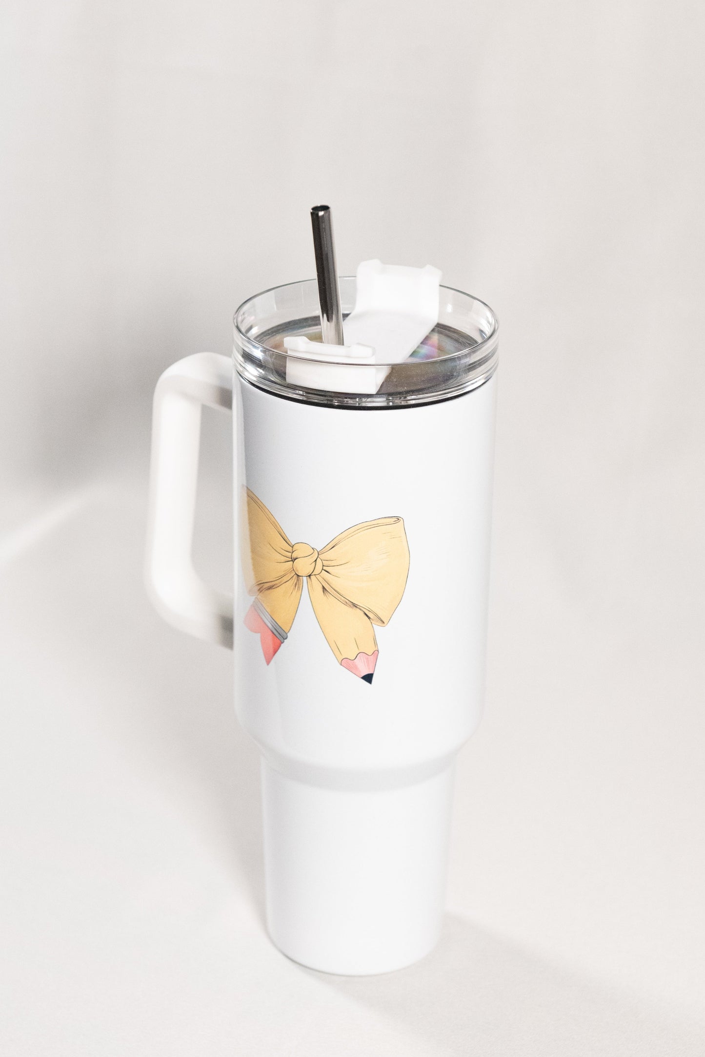 Pencil Bow 40oz Tumbler