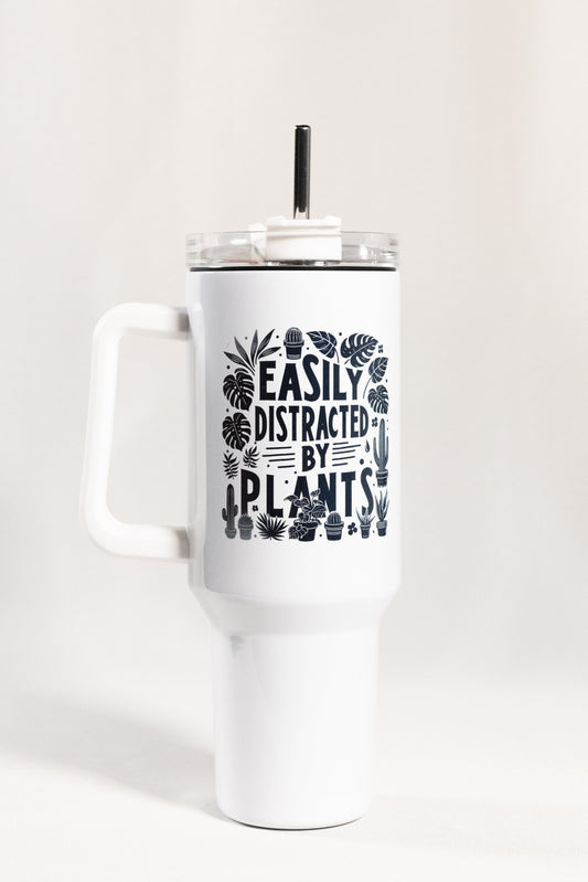 Easily Distracted by Plants 40oz Tumbler